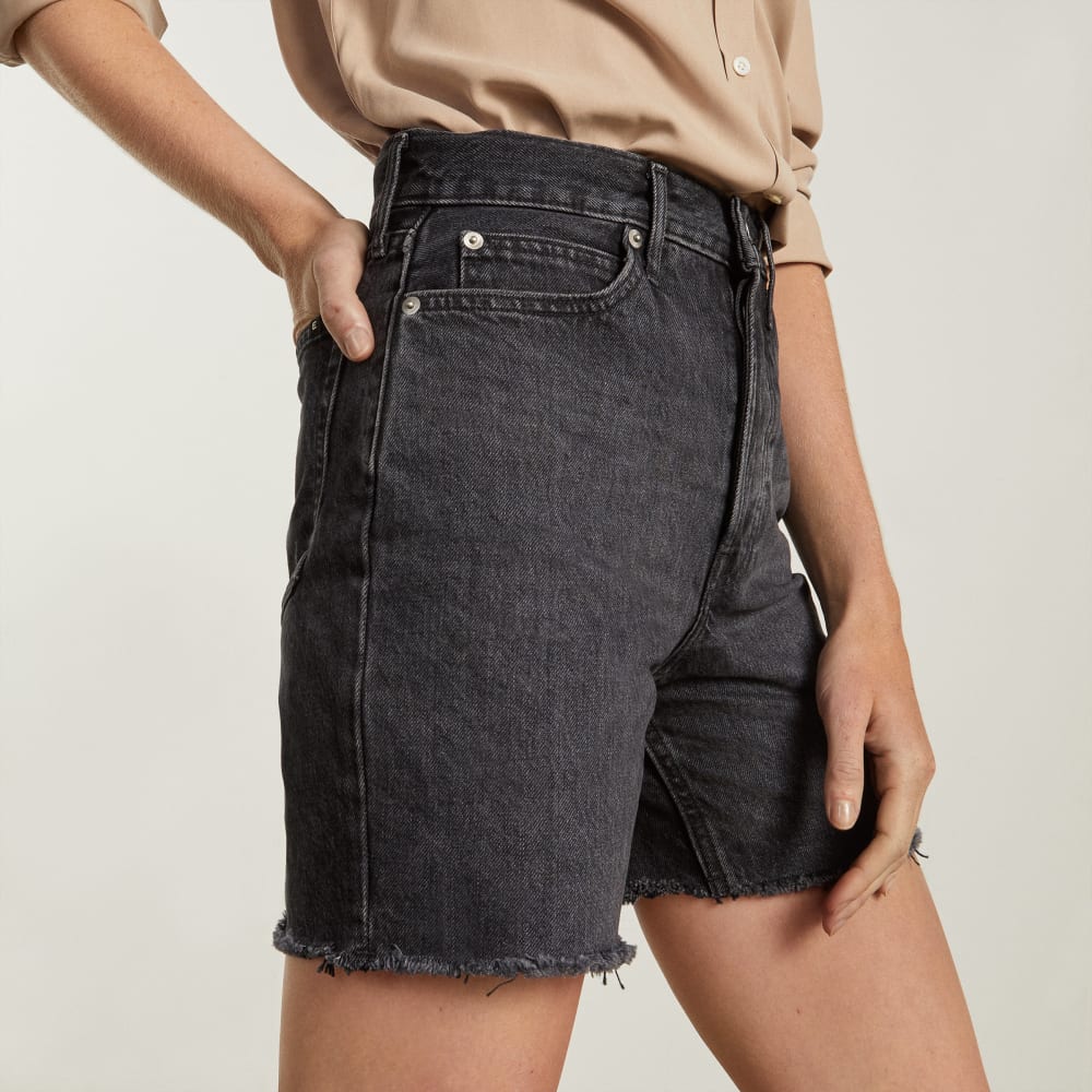 Pantalones cortos vaqueros Way-High® | Negro