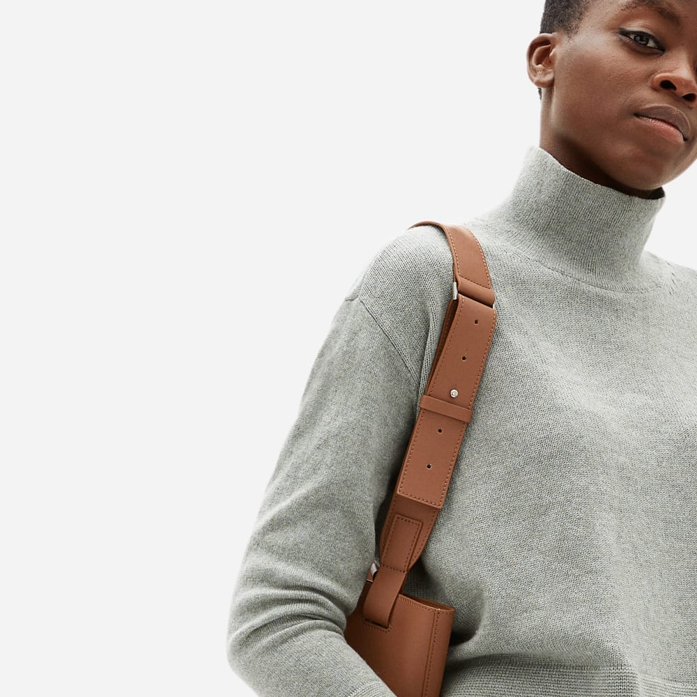 El bolso Studio | Coñac