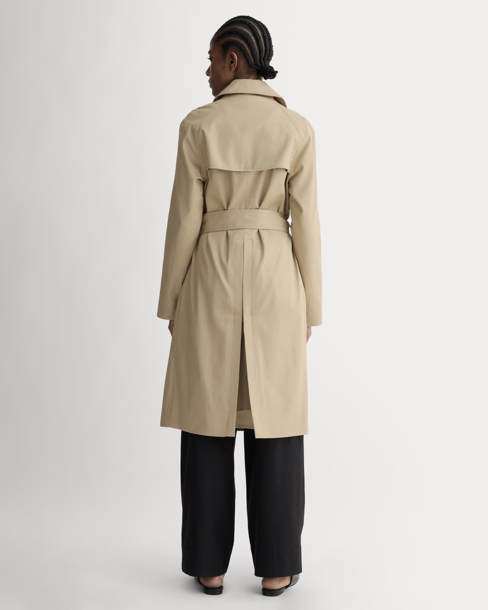 La gabardina moderna | Crema