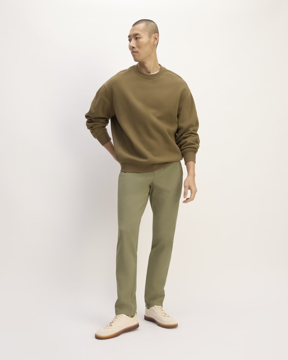 Pantalón chino Performance | Uniforme | Verde pálido | Atlético