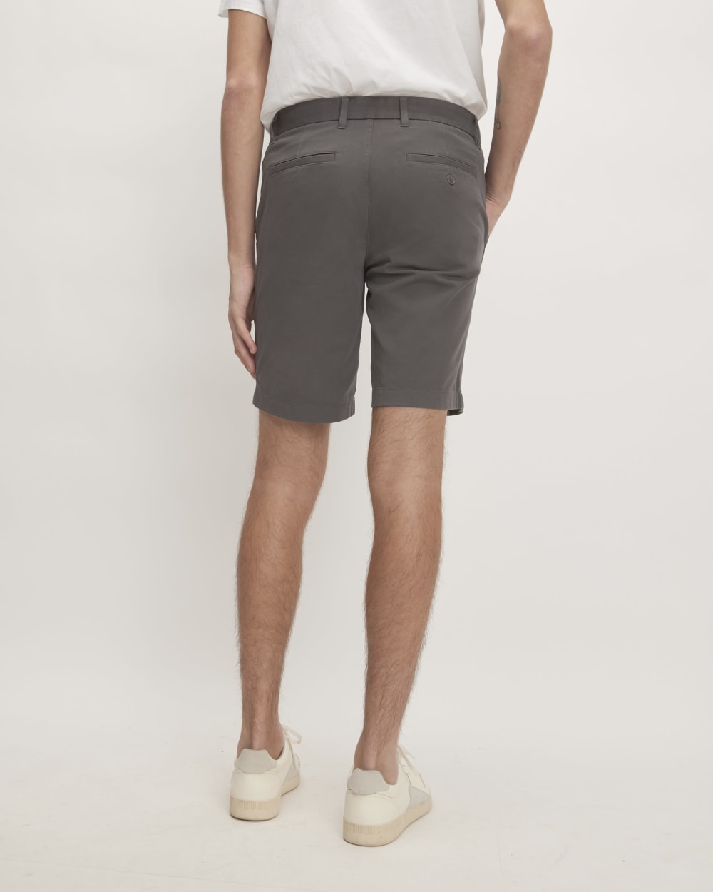 Pantalón corto chino ajustado de alto rendimiento de 9 pulgadas | Gris pizarra