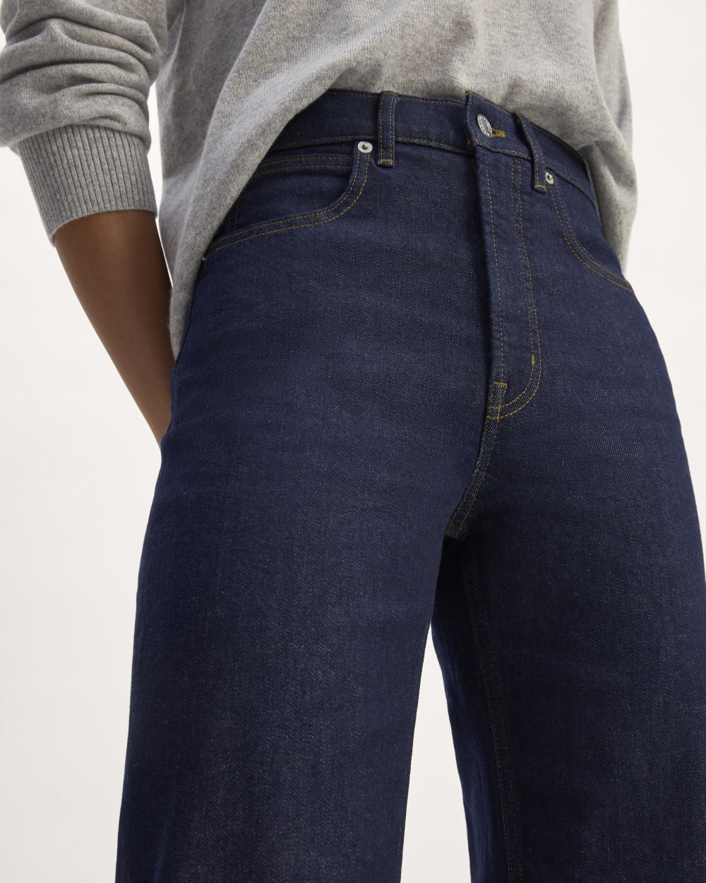 Vaqueros Way-High® | Azul puro | Entrepierna de 75 cm
