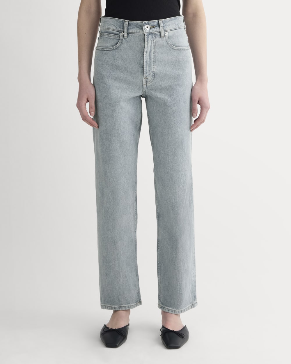 Vaqueros Way-High® 2.0 | Índigo claro | Entrepierna de 75 cm