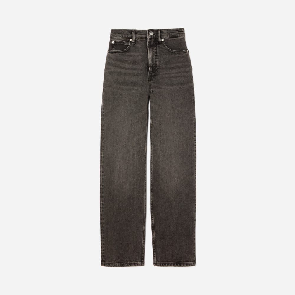 Vaqueros Way-High® | Negro lavado | Entrepierna de 75 cm