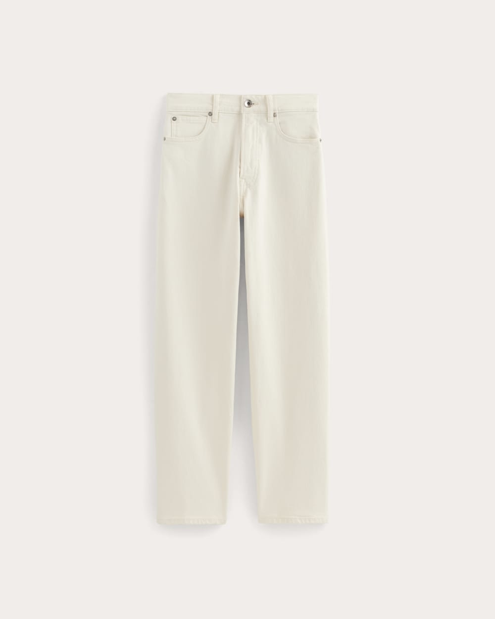 Vaqueros Way-High® 2.0 | Color crema | Entrepierna de 27,5 pulgadas