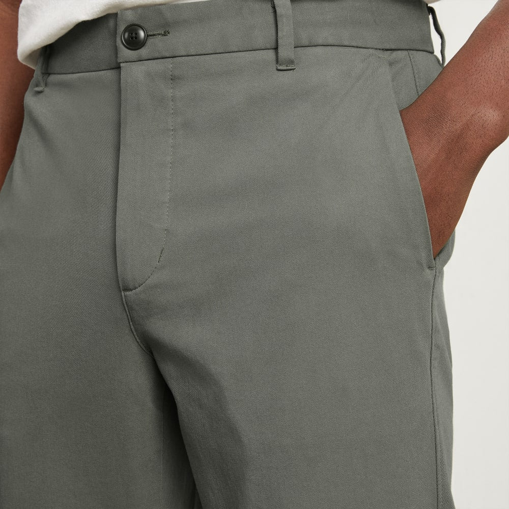 Pantalón chino Performance | Uniforme | Verde peltre | Corte ajustado