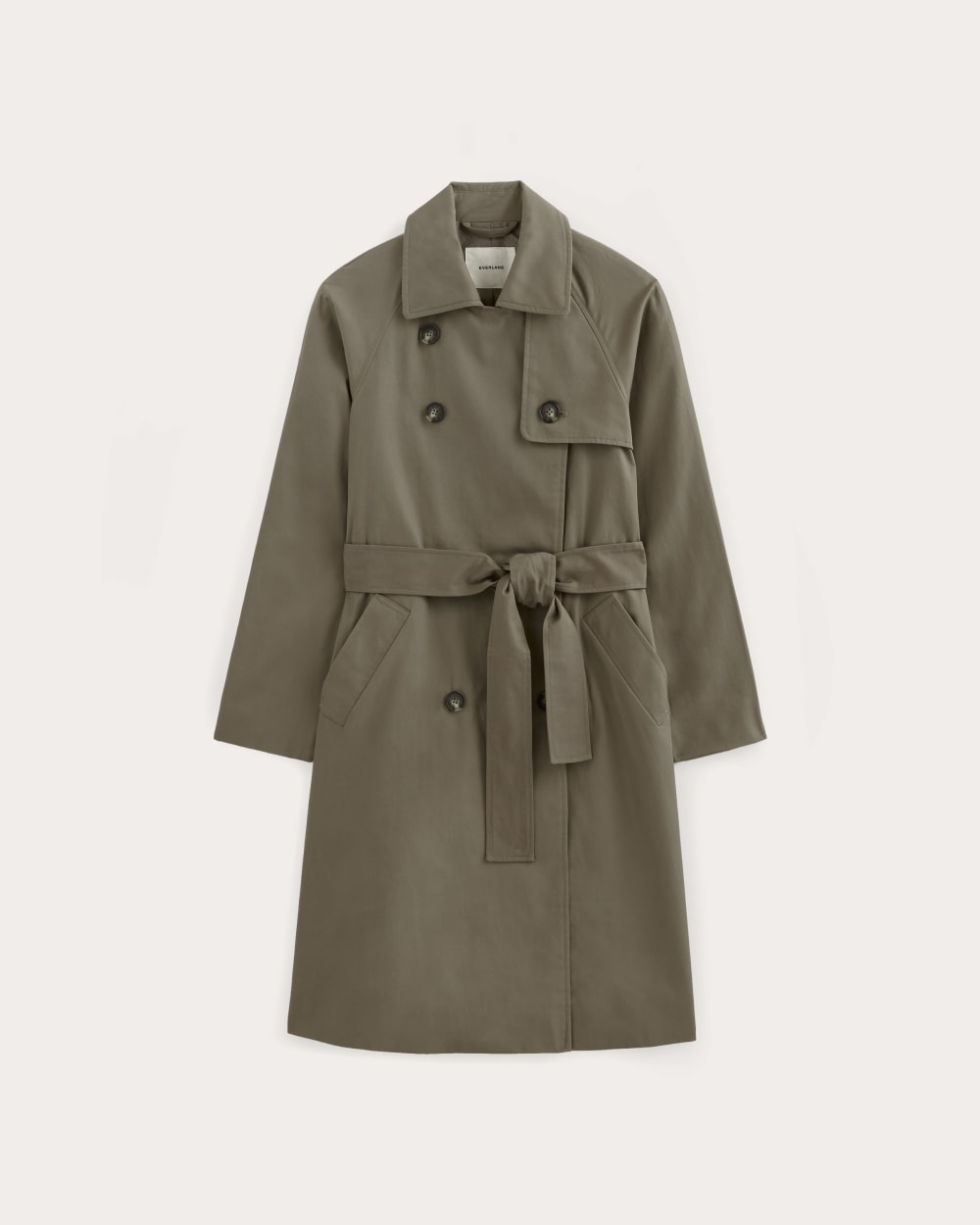 La gabardina moderna | Gris topo oscuro