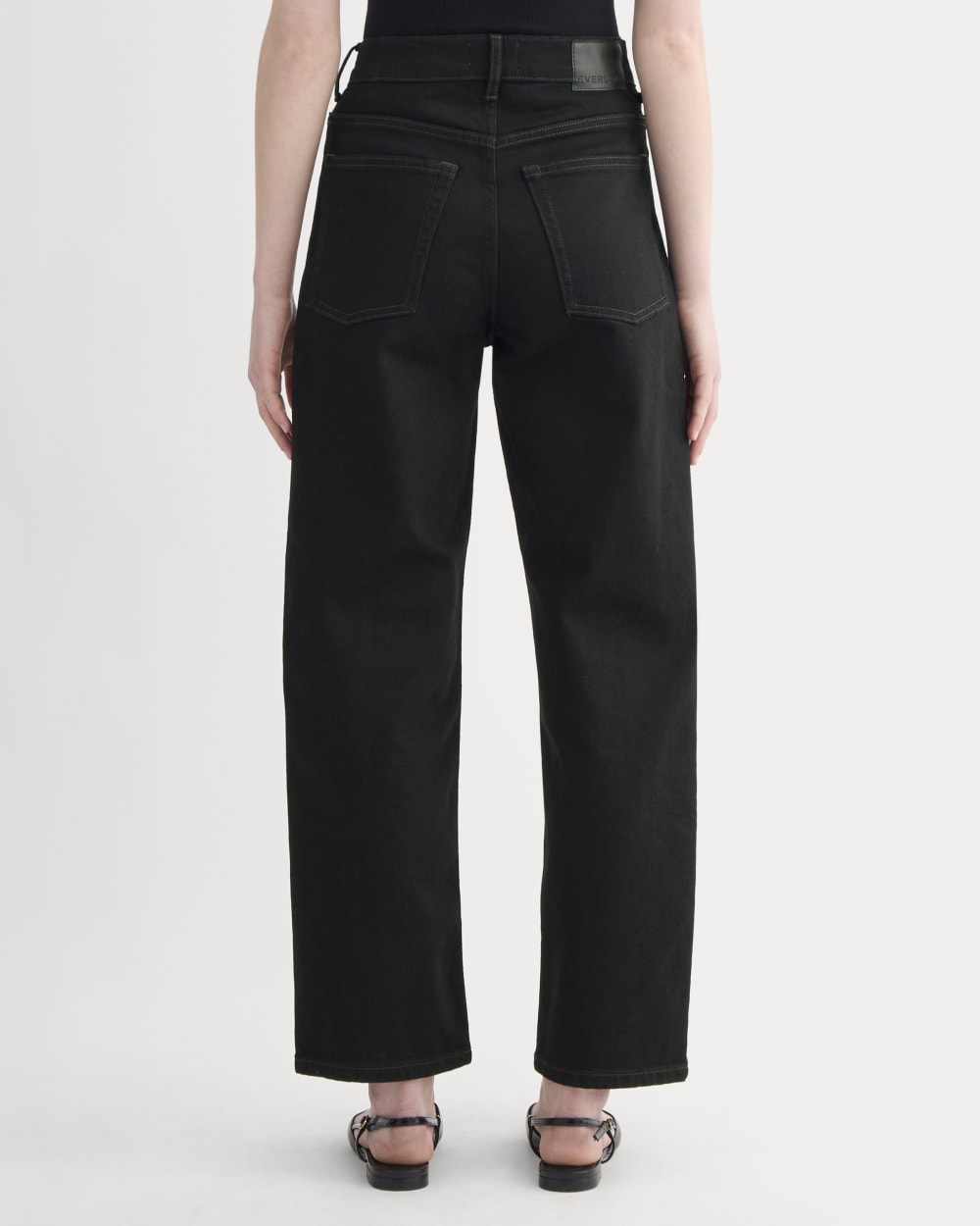 Vaqueros Way-High® 2.0 | Negro | Entrepierna de 75 cm