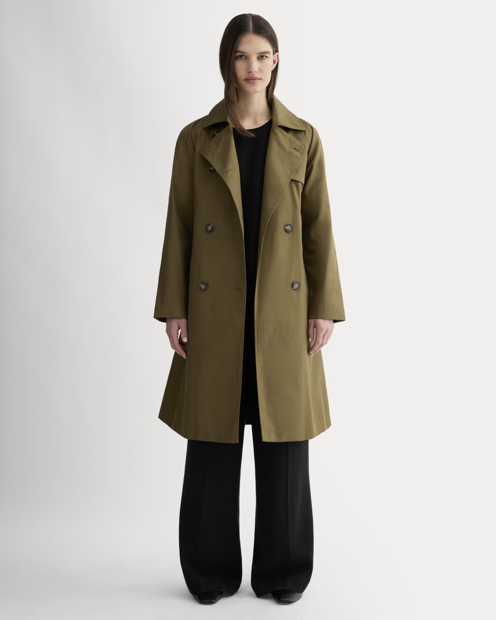La gabardina moderna | Verde