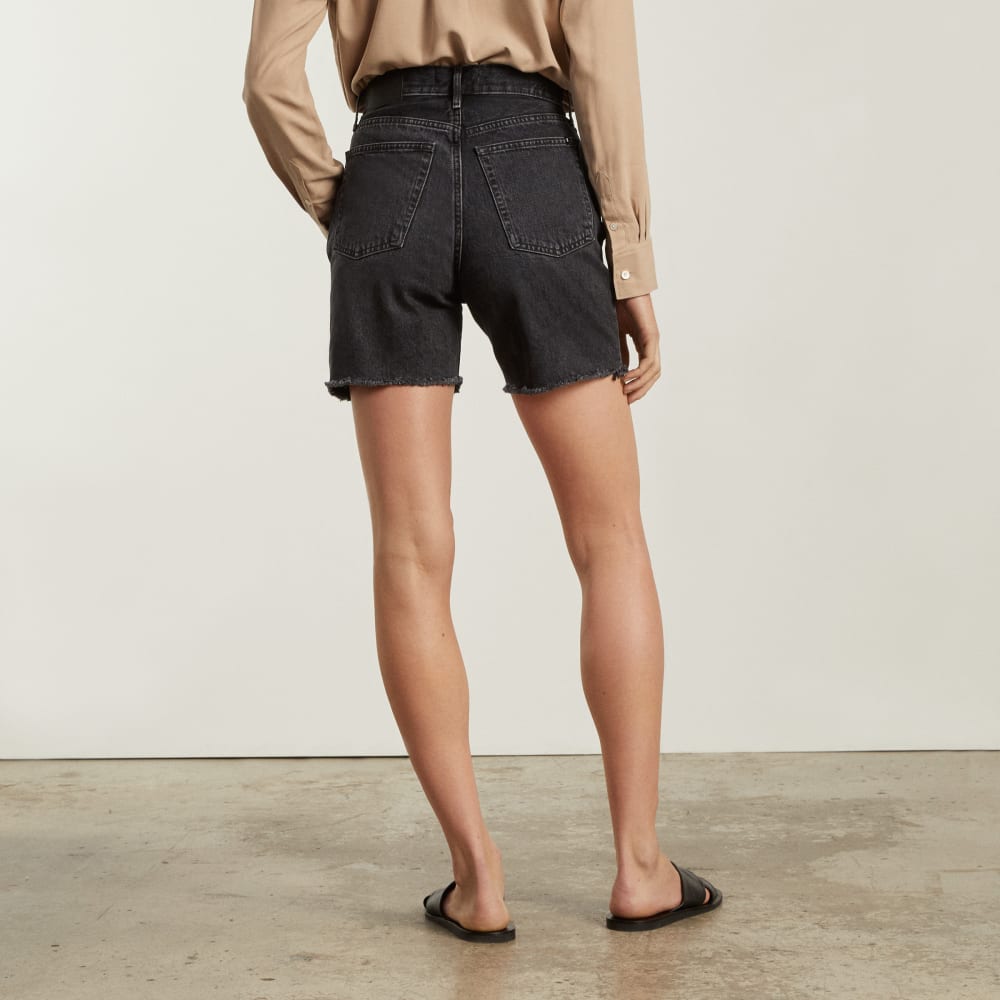 Pantalones cortos vaqueros Way-High® | Negro