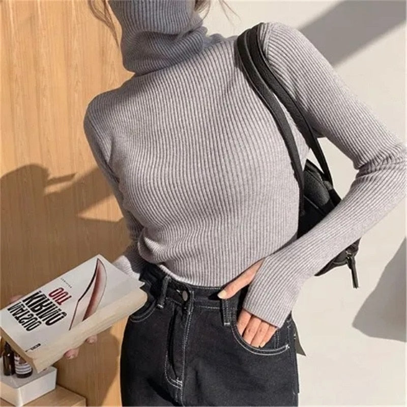 Jersey de cuello alto Alice