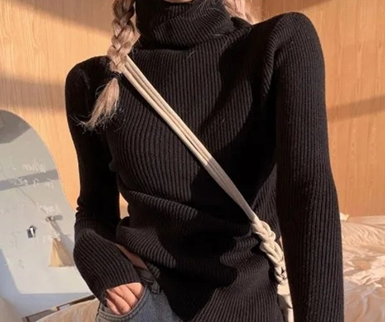 Jersey de cuello alto Alice