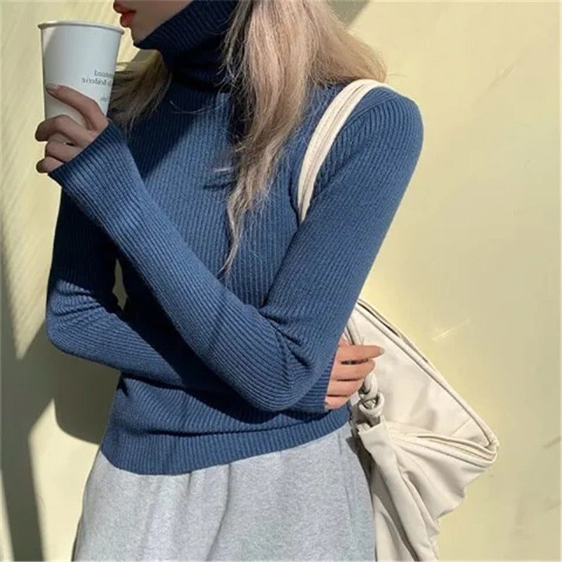 Jersey de cuello alto Alice