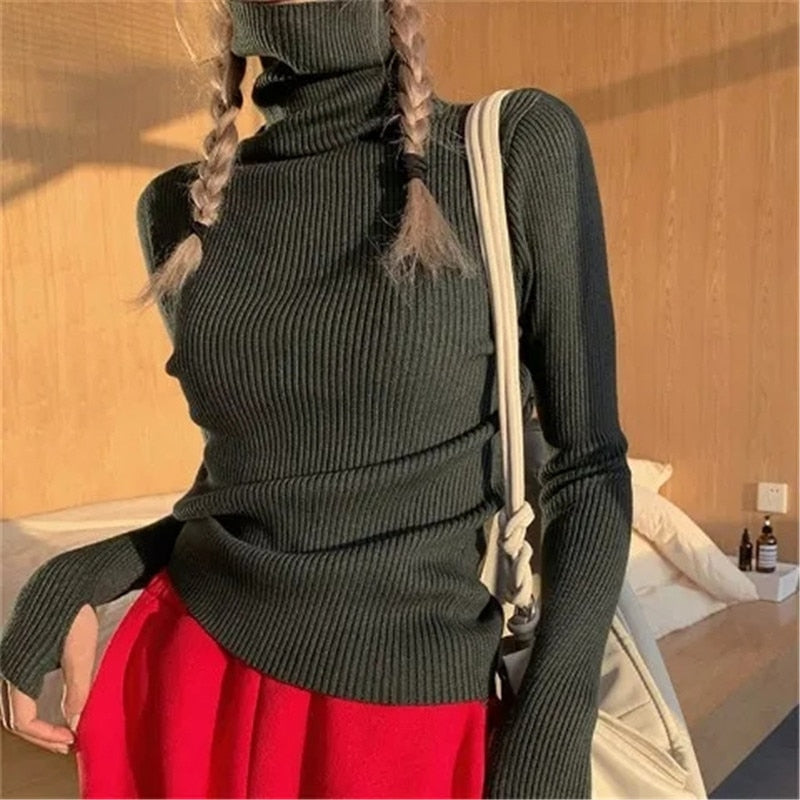 Jersey de cuello alto Alice