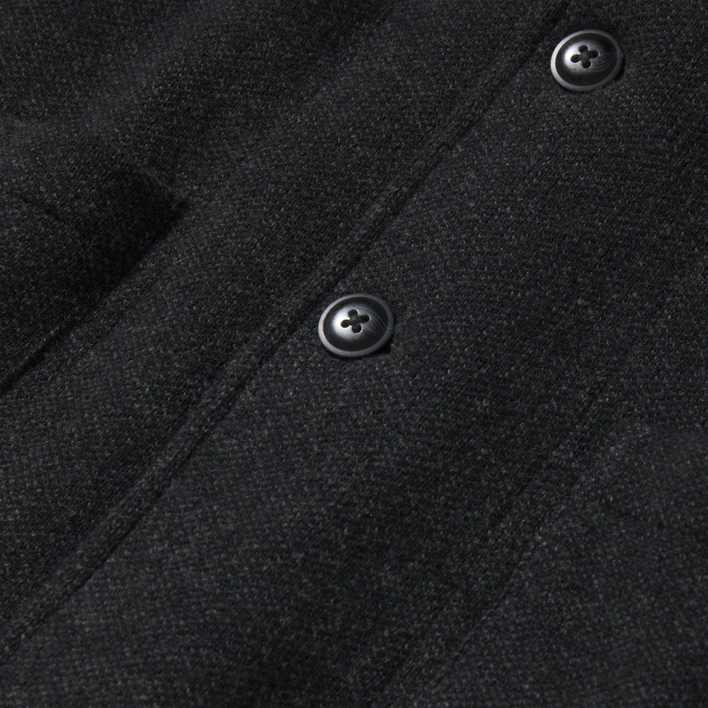Nelson Jacquard Swacket – Gris carbón jaspeado.
