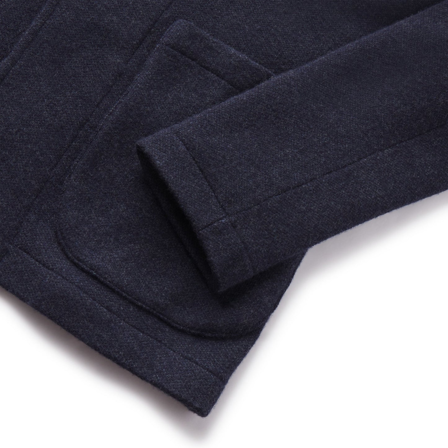 Nelson Jacquard Swacket – Azul marino.