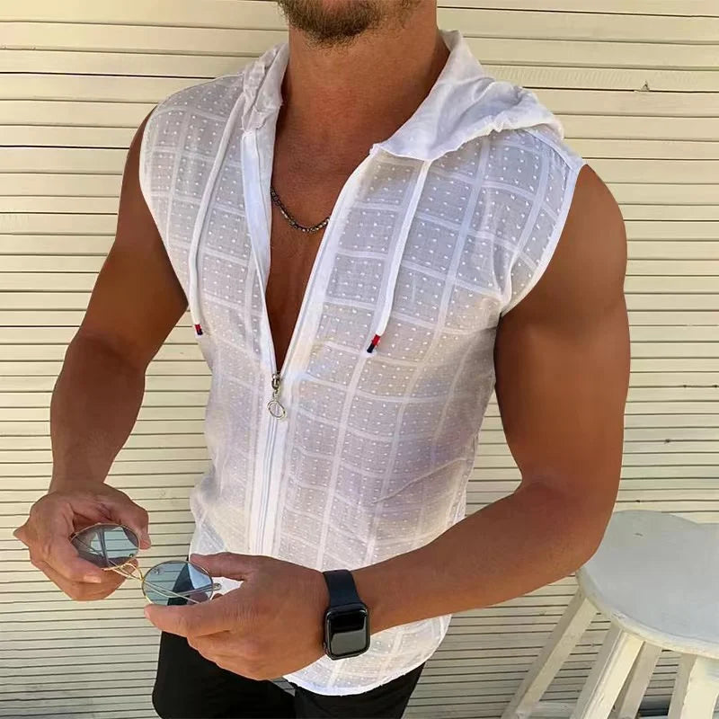 Camiseta con capucha Jaime Beach