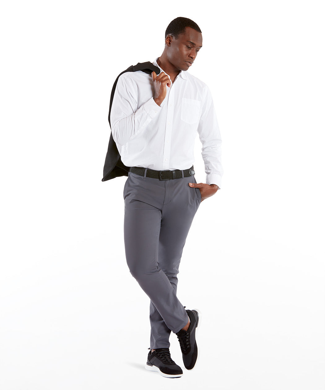 Pantalón chino Workday – Color gris pizarra.