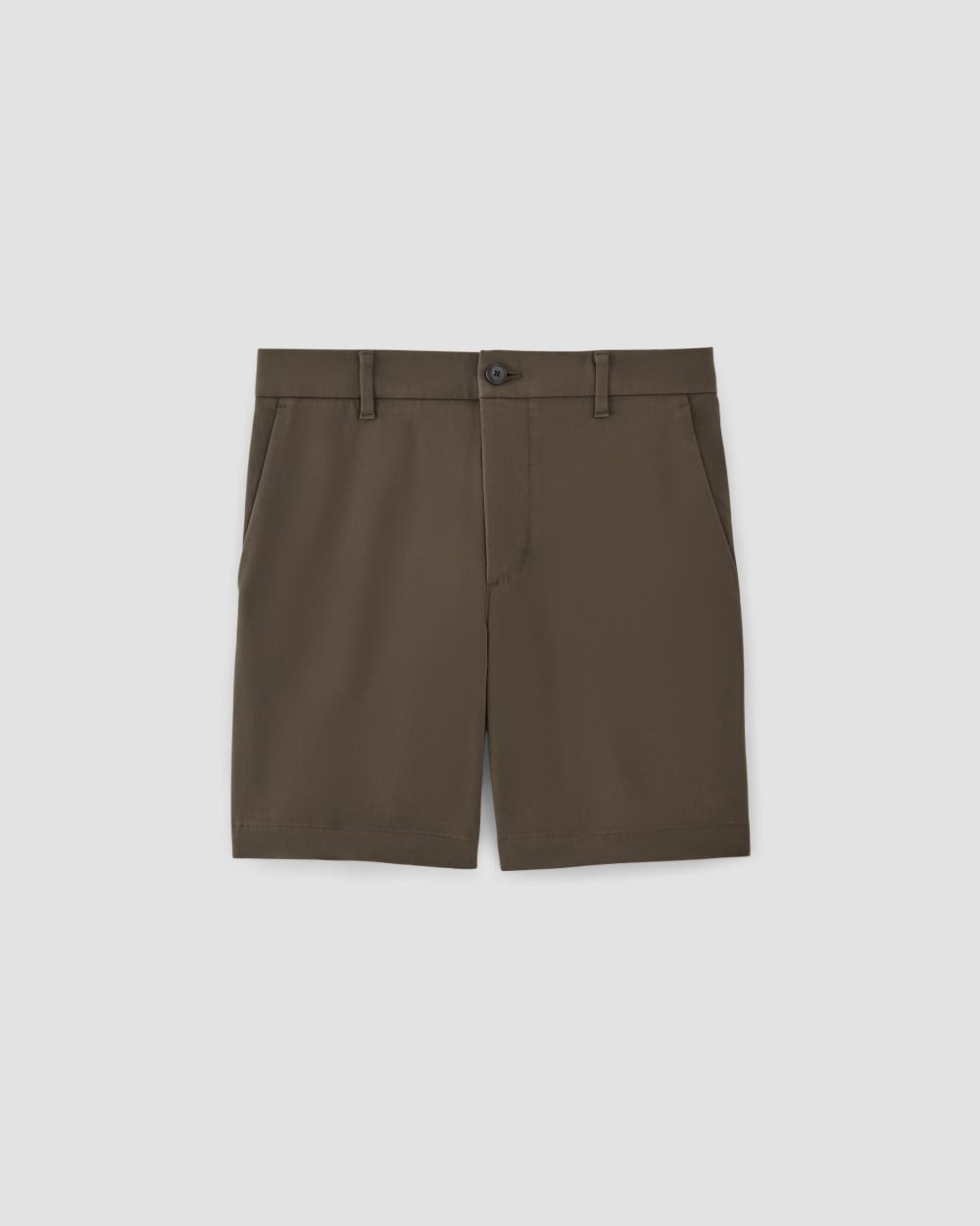 Pantalón corto chino slim fit de 7 pulgadas | Algarrobo
