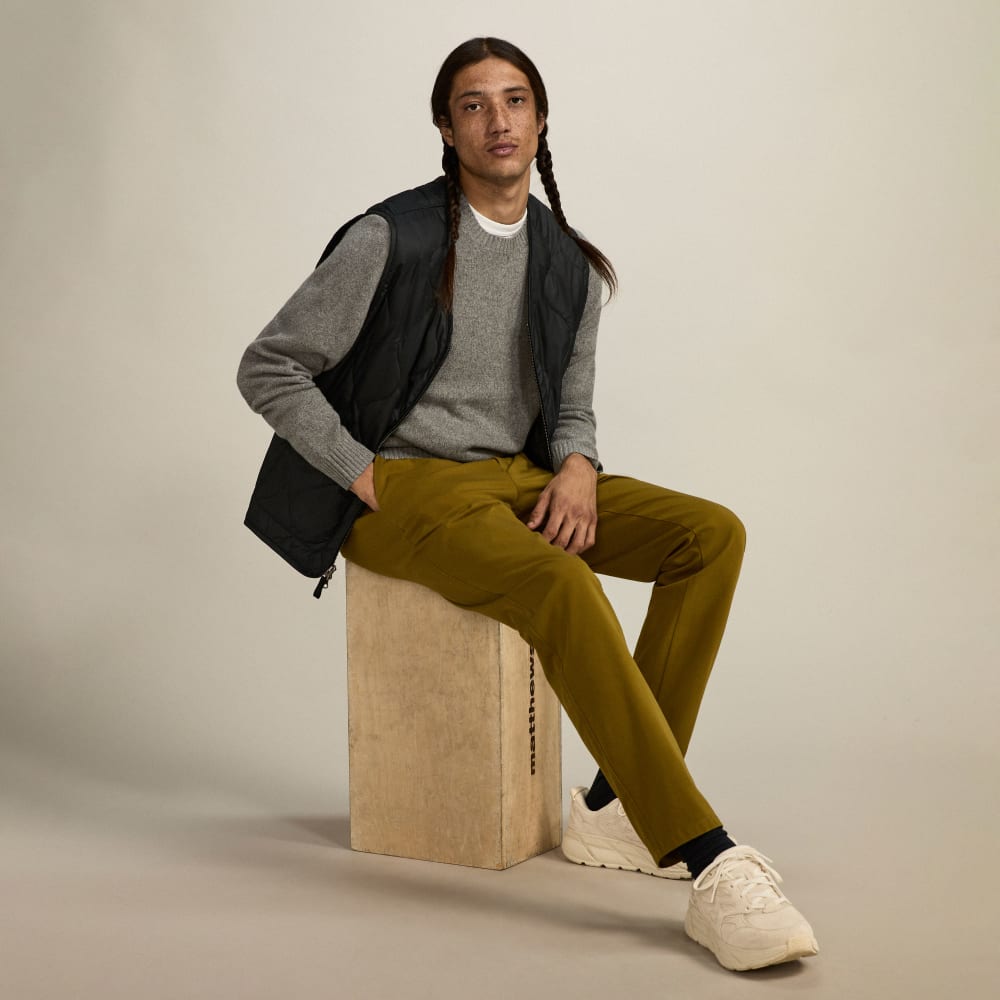 Pantalón chino Performance | Uniforme | Oliva | Slim
