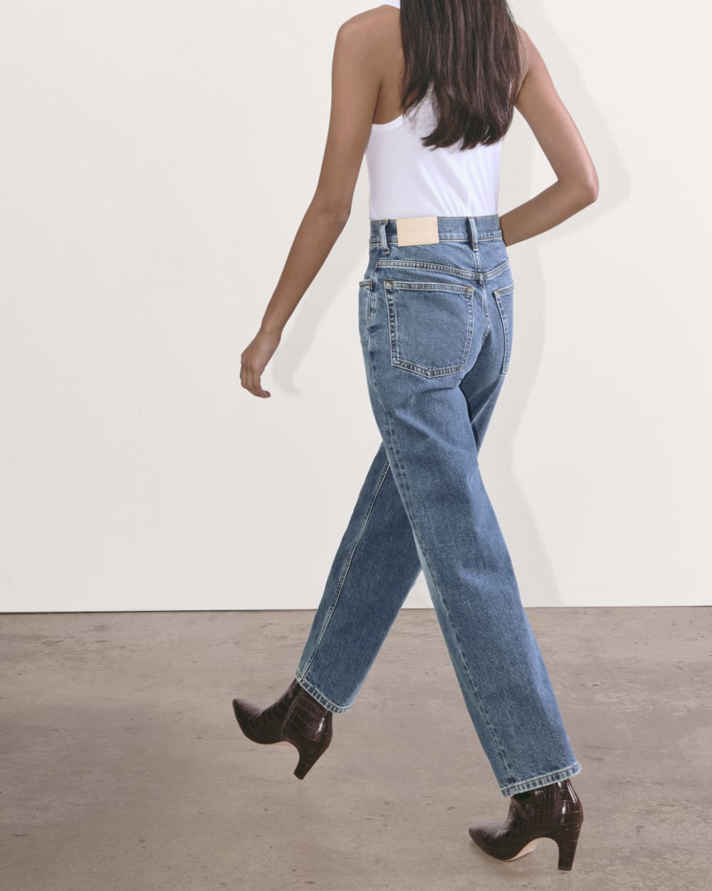 Vaqueros Way-High® | Índigo medio | Entrepierna de 75 cm