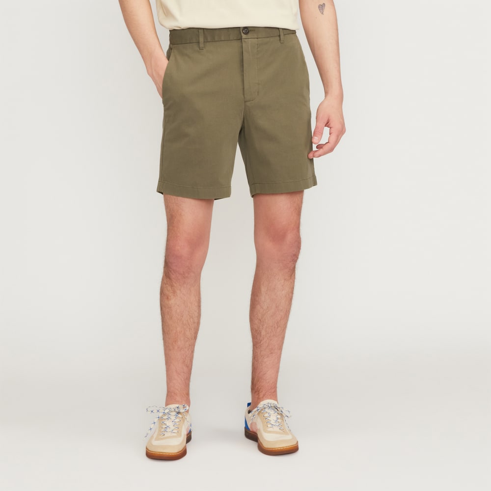 Pantalón corto chino slim fit de 7 pulgadas | Kalamata
