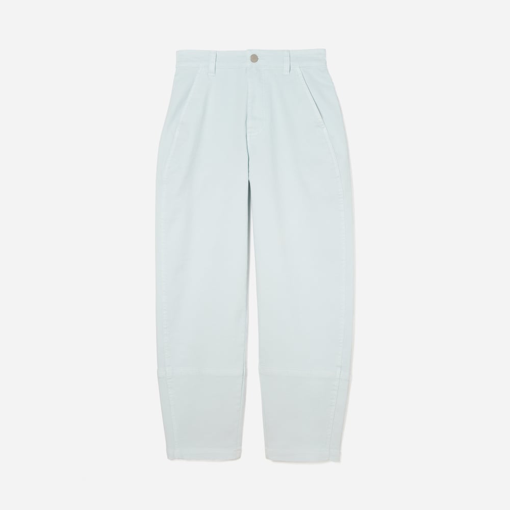 Pantalón tipo barril | Azul cielo | Regular