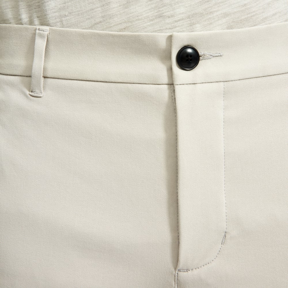 Pantalón corto chino slim fit de 7 pulgadas | Piedra