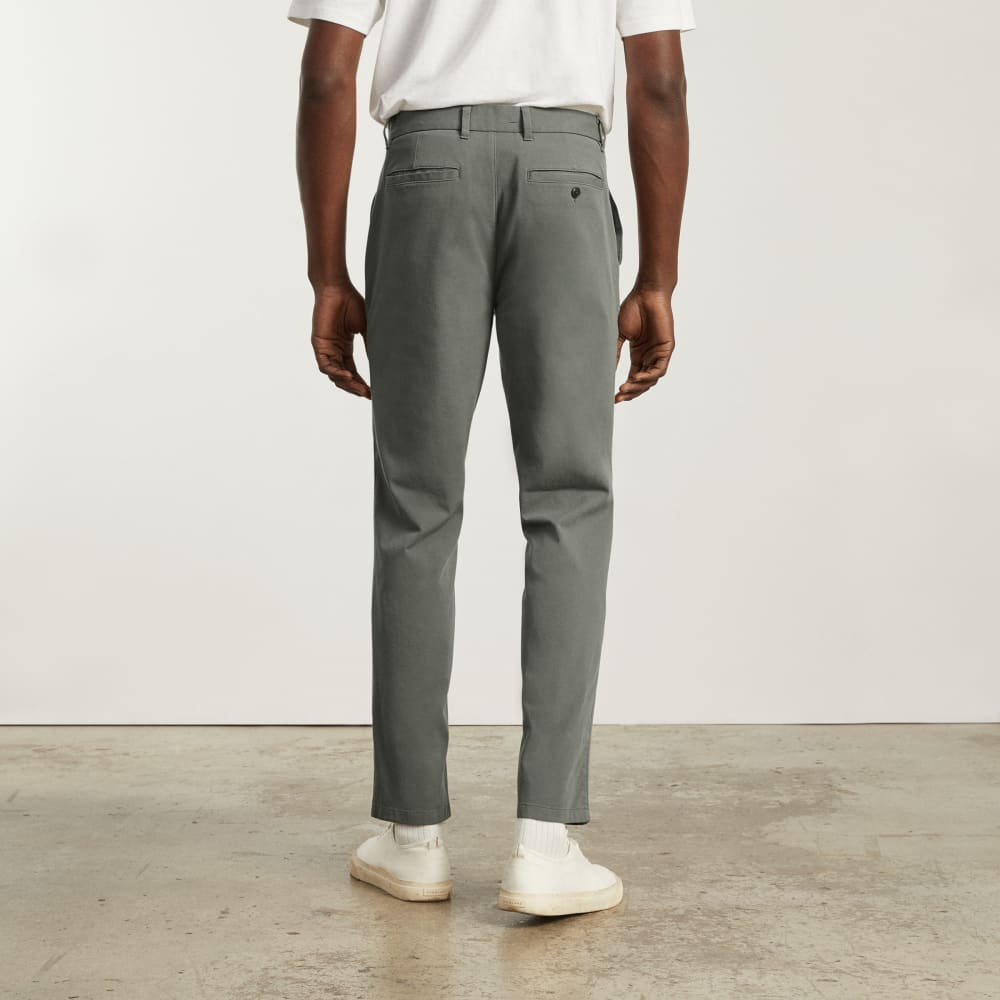 Pantalón chino Performance | Uniforme | Verde peltre | Corte ajustado