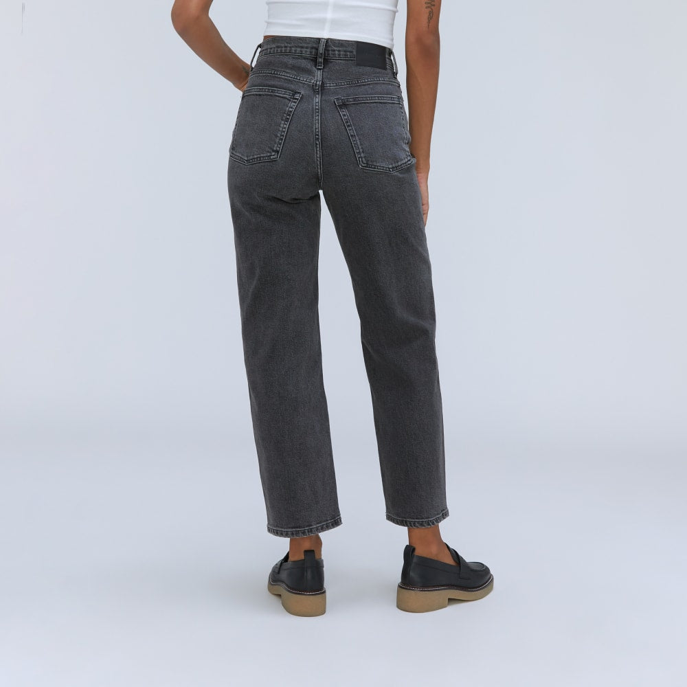 Vaqueros Way-High® | Negro lavado | Entrepierna de 75 cm