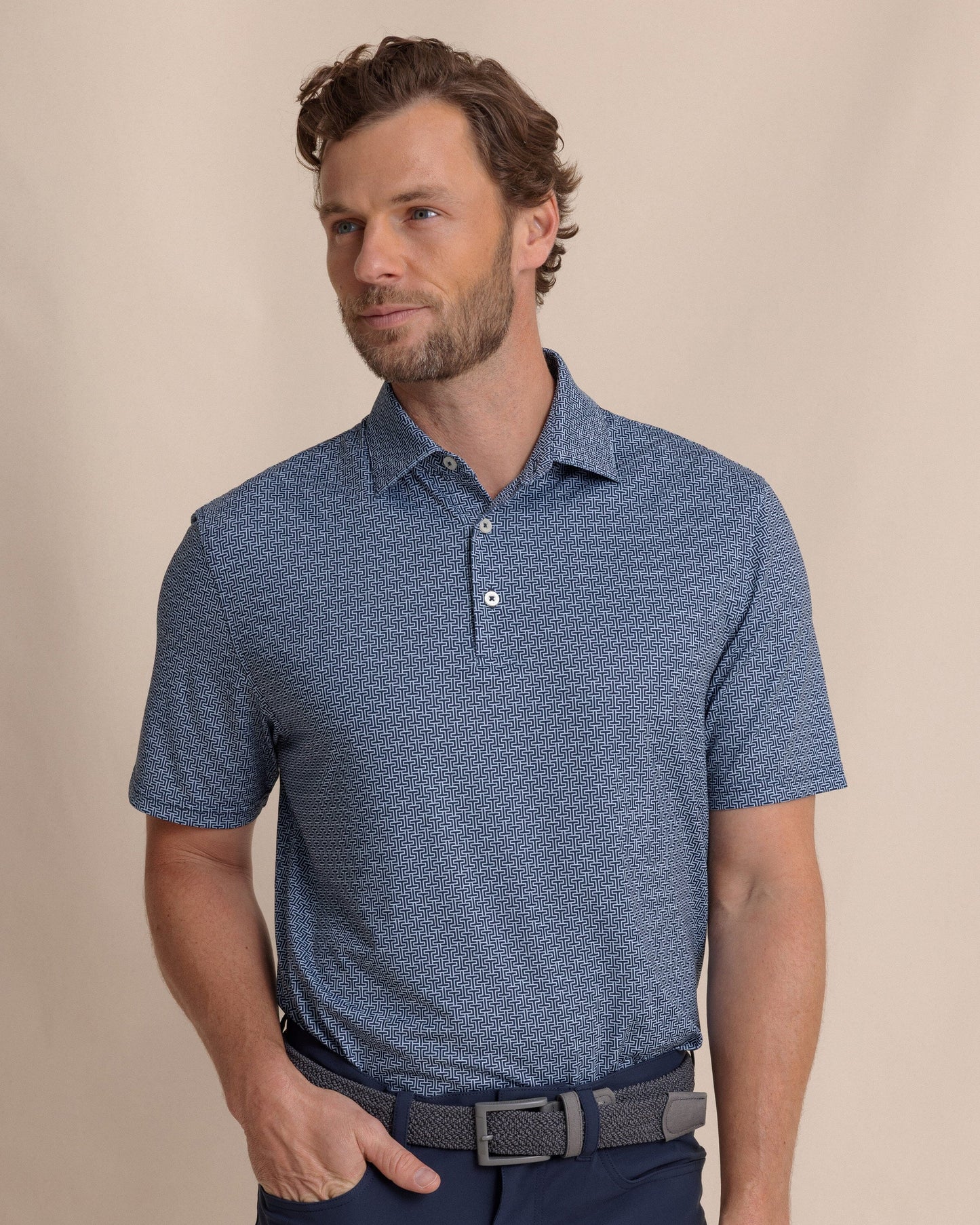 Polo estampado Driver ST Geo.