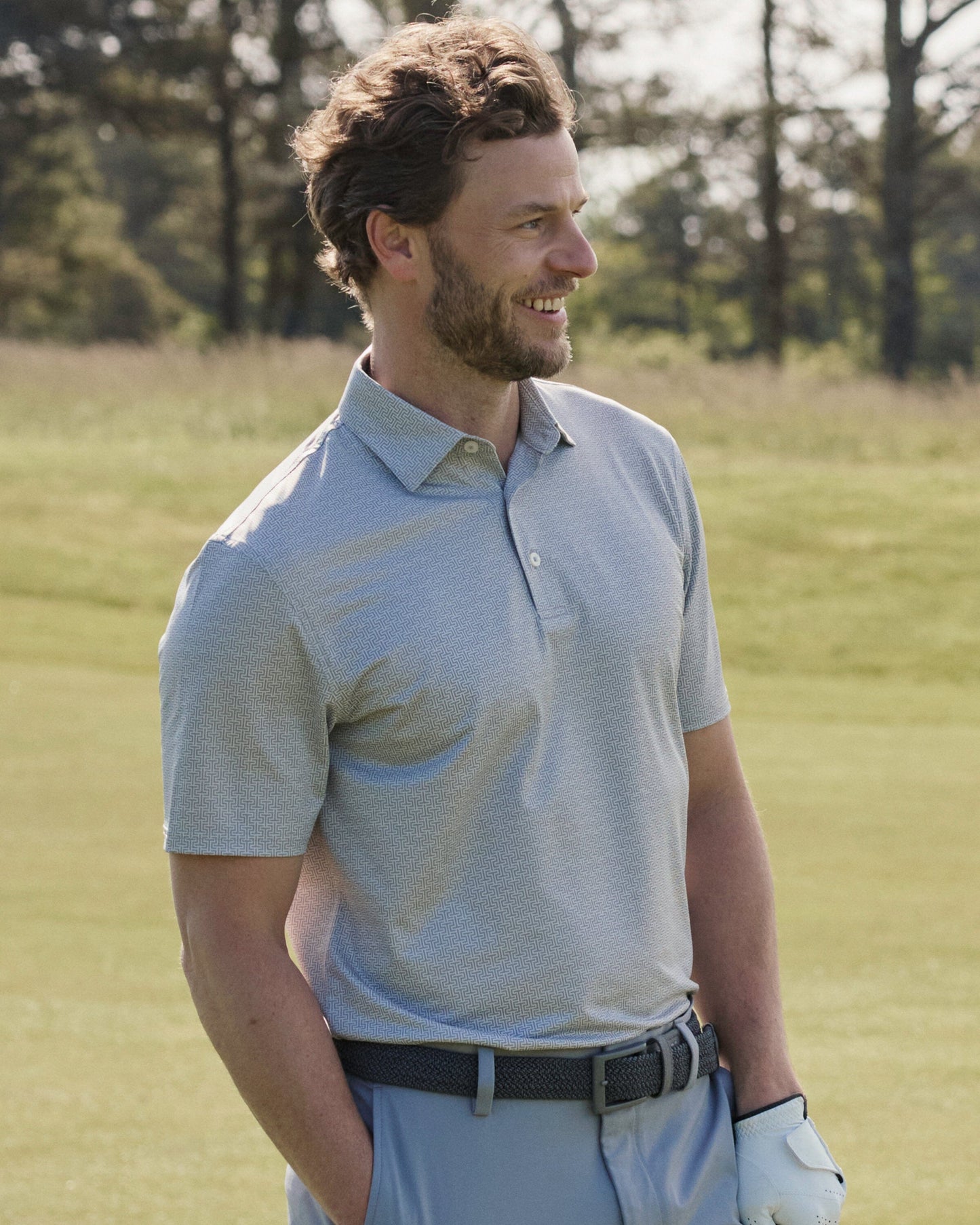 Polo estampado Driver ST Geo.
