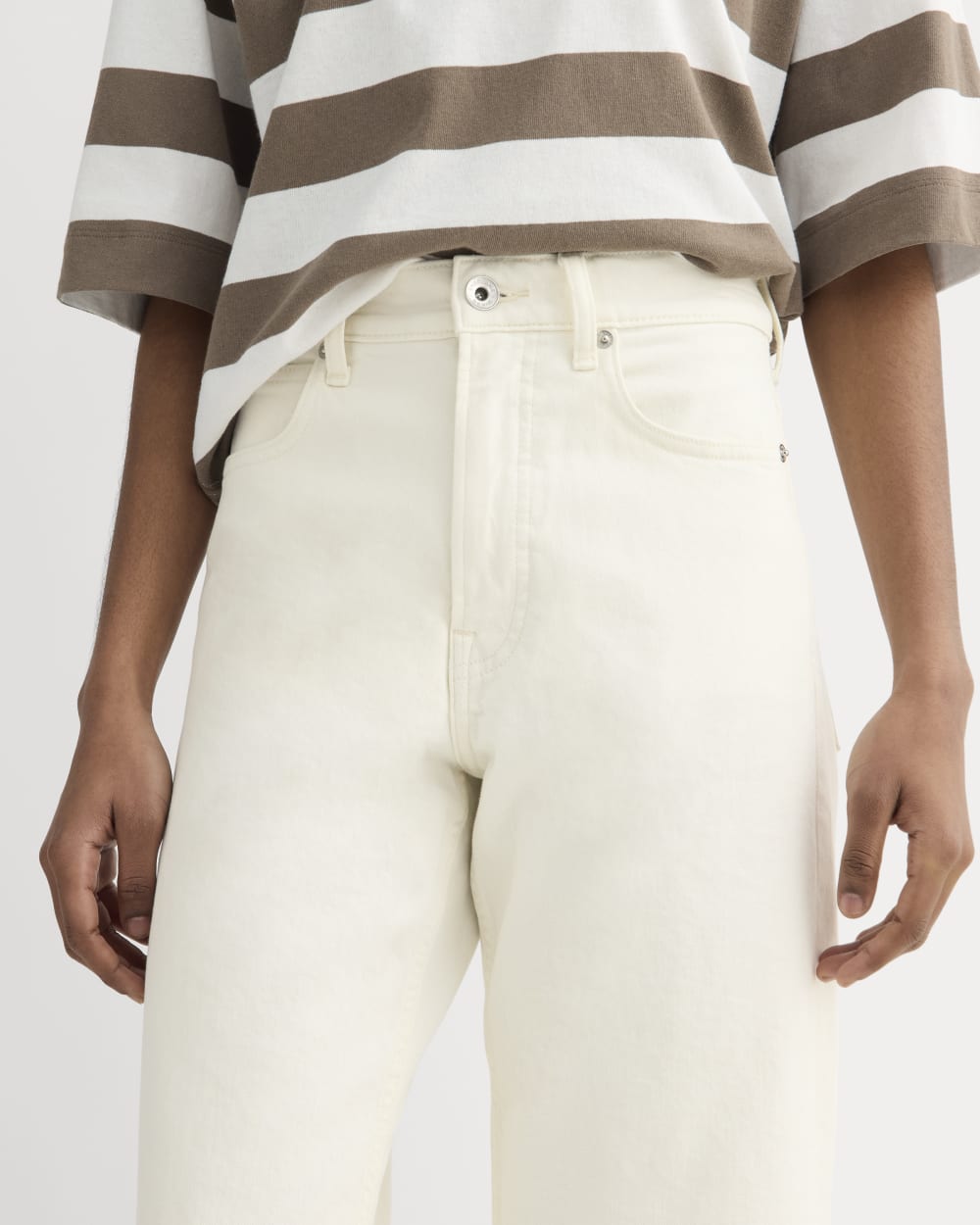 Vaqueros Way-High® 2.0 | Calico Ecru | Entrepierna de 75 cm