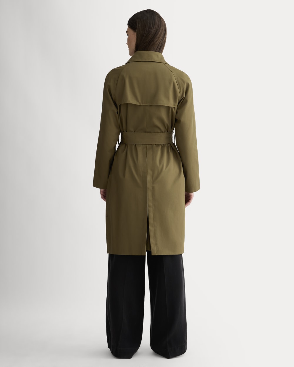 La gabardina moderna | Verde