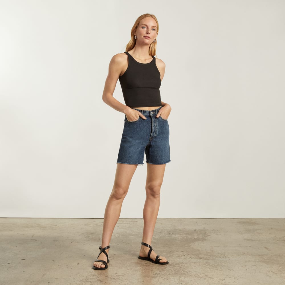Pantalones cortos vaqueros Way-High® | Azul oscuro