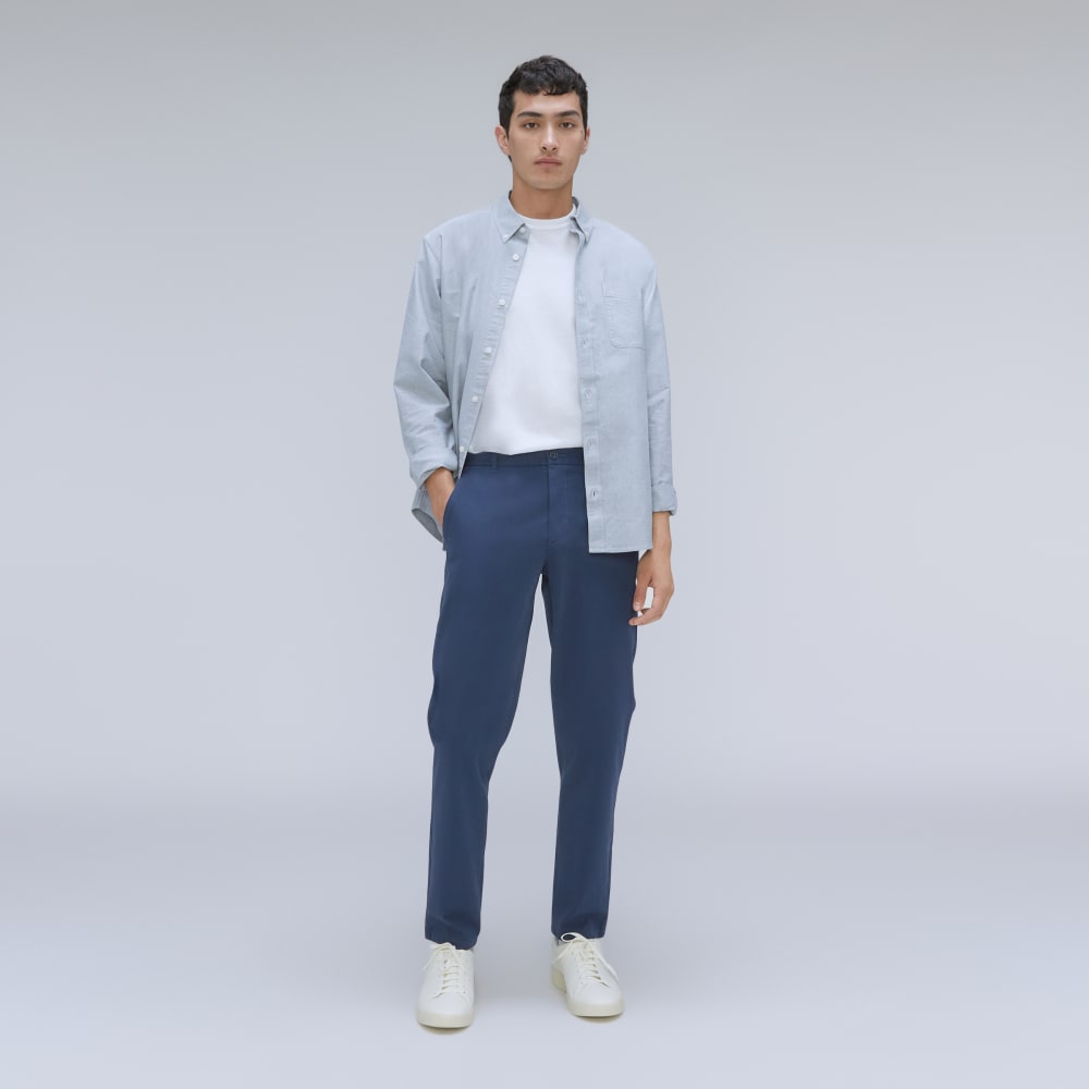 Pantalón chino Performance | Uniforme | Azul insignia | Corte ajustado