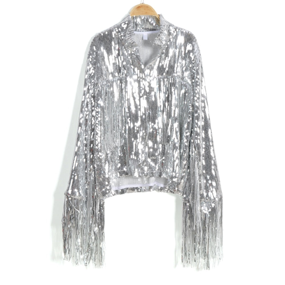 Chaqueta reflectante retro