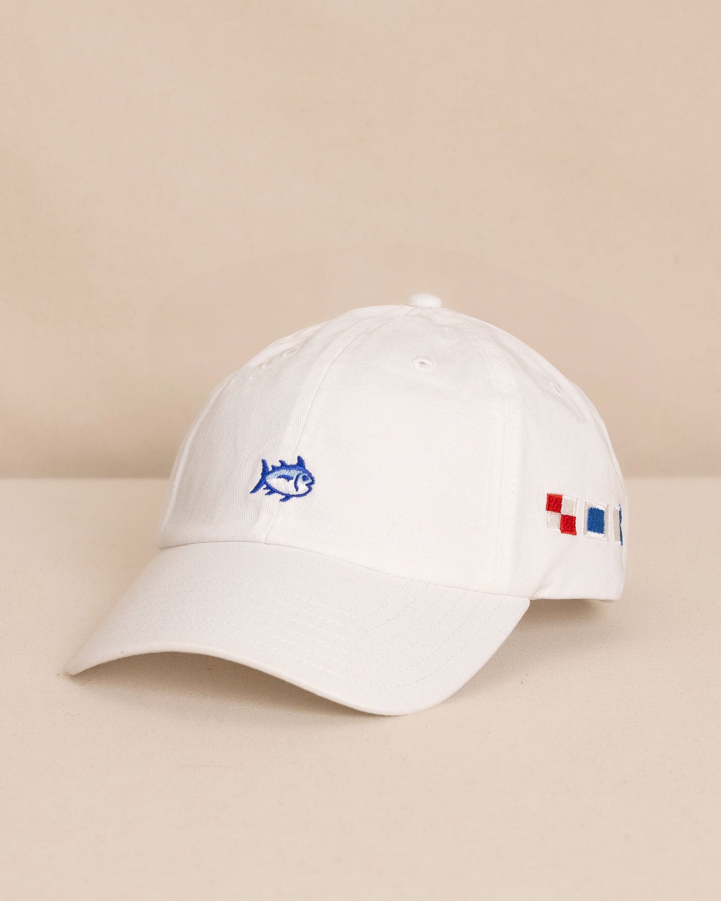 Gorra Skipjack con banderas náuticas de EE. UU.