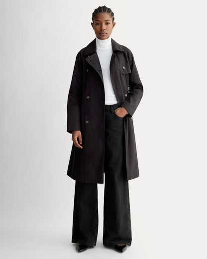 La gabardina moderna | Negro