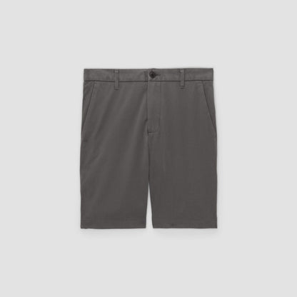Pantalón corto chino ajustado de alto rendimiento de 9 pulgadas | Gris pizarra
