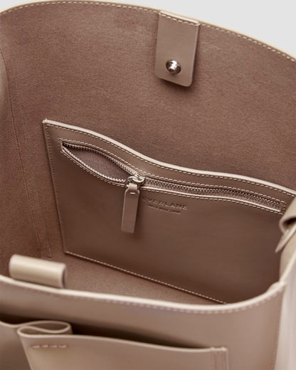 El bolso estudio | Porcini gris pardo