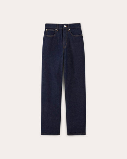 Vaqueros Way-High® | Azul puro | Entrepierna de 75 cm