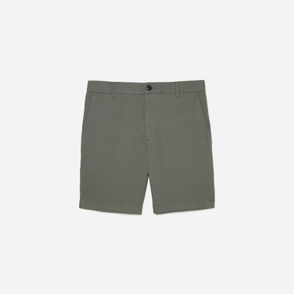 Pantalón corto chino slim fit de 7 pulgadas | Verde peltre