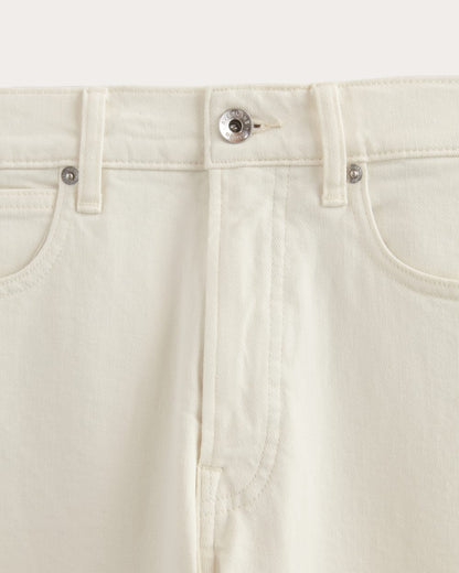 Vaqueros Way-High® 2.0 | Color crema | Entrepierna de 27,5 pulgadas