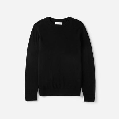 El jersey de cachemira de primera calidad | Negro