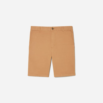 Pantalón corto chino ajustado de alto rendimiento de 9 pulgadas | Coco tostado