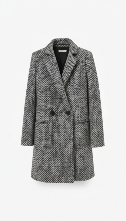 Abrigo Premium Tejido Espiga – Edición Invierno