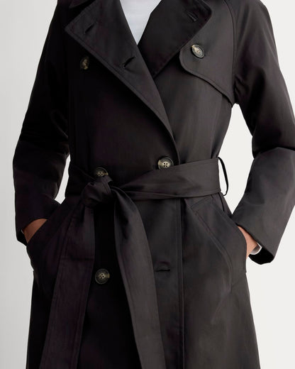 La gabardina moderna | Negro