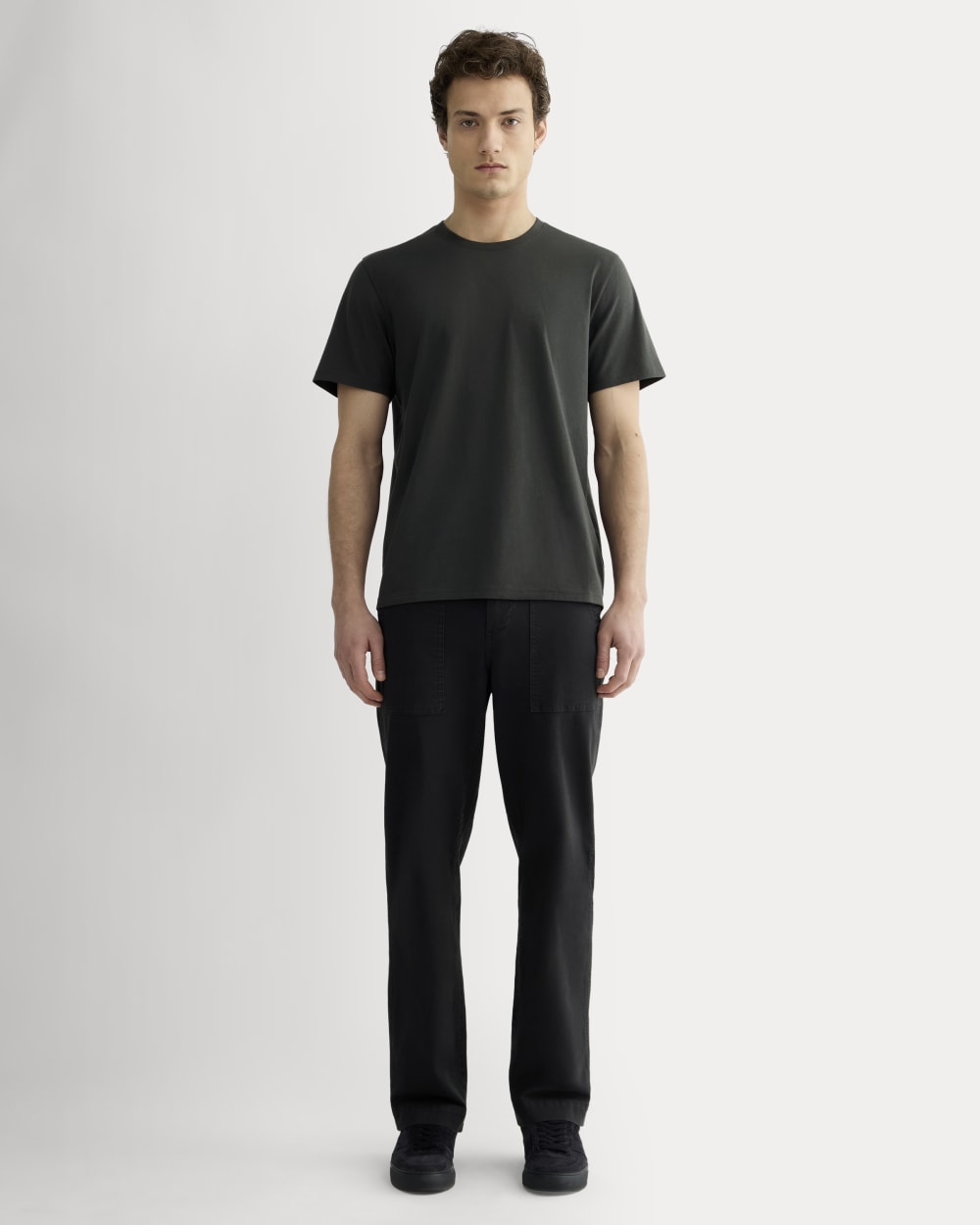 The Essential Organic Crew | Negro lavado