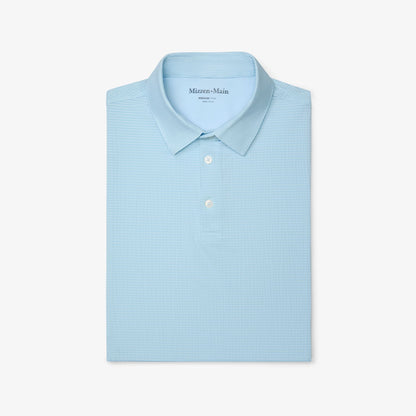 Polo de manga corta Copa – Color cian claro.